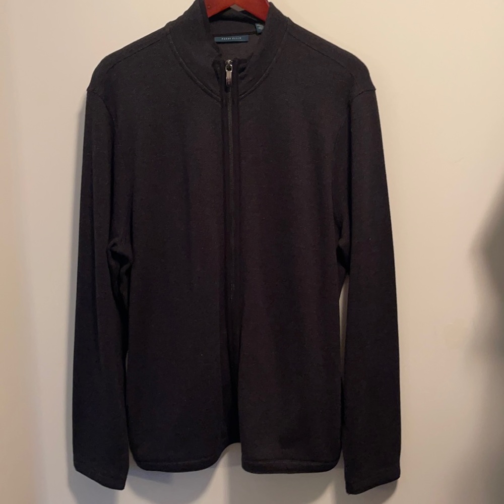 Perry Ellis men’s zip up mock